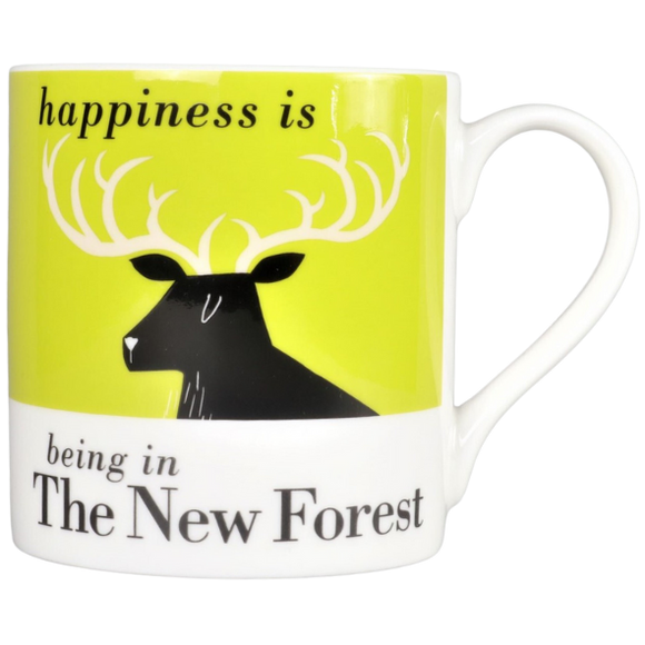 Happiness in the New Forest Mug (Stag)